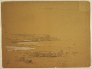 Whale Cove, Grand Manan Island, Canada, September 1851 by Frederic Edwin Church