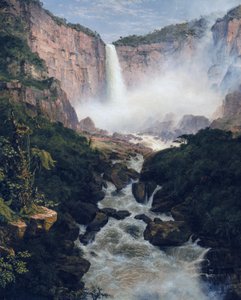 The Fall of Tequendama near Bogota, New Granada by Frederic Edwin Church