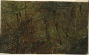 In the Woods, Jamaica by Frederic Edwin Church