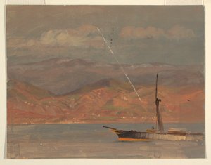 Italian Coast, off Straits of Messina by Frederic Edwin Church