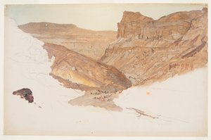 Mountain Stream, Yemen Valley, Palestine