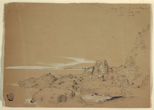 Rocky Coast, Grand Manan, Canada by Frederic Edwin Church