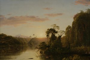 Scene on the Magdalena by Frederic Edwin Church