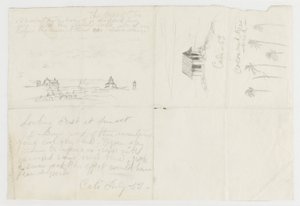 Sketches from Calé, Colombia by Frederic Edwin Church