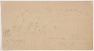 Sketches of Icebergs, Off Greenspond, Newfoundland