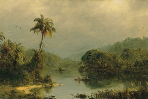 Tropical Landscape by Frederic Edwin Church