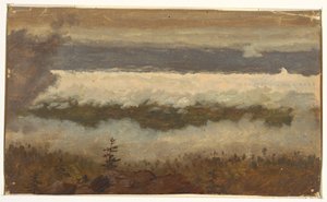 View of Clouds from Catskill Mountain-Top by Frederic Edwin Church