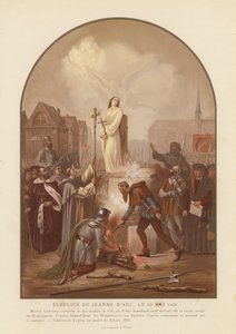 Martyrdom of Joan of Arc by Frederic Legrip