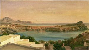 Lindos, Rhodes by Frederic Leighton