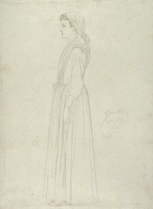 Marietta, Capri, 1859 by Frederic Leighton