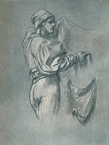 Study for The Arts of Industry as Applied to War, c1870 by Frederic Leighton