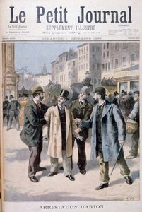The Arrest of Arton, 1895 by Frederic Lix
