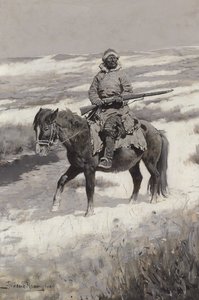 A Manchurian Bandit by Frederic Remington
