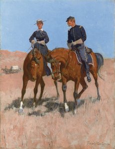 Belle McKeever and Lt. Edgar Wheelock, c.1899