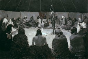 I Will Tell the White Man by Frederic Remington