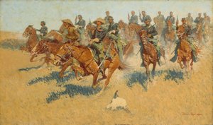 On the Southern Plains by Frederic Remington