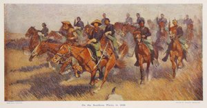 On the Southern Plains in 1860, pub.1909 by Frederic Remington