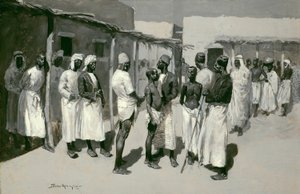 Slave Market by Frederic Remington