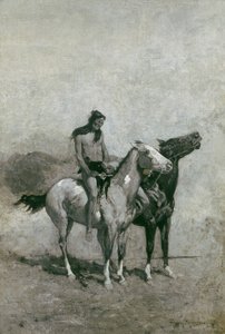 The Fire-Eater Slung His Victim Across His Pony