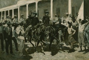 The Return of Gomez to Havana, 1899 by Frederic Remington