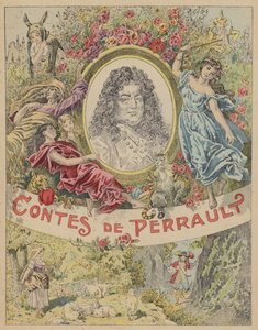Title Page Illustration for Les Contes de Perrault by Frederic Theodore (after) Lix
