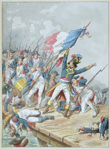 Bonaparte Crossing the Bridge of Arcole in November 1796