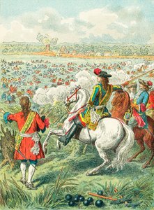 King Louis XIV Crossing the Rhine by Frederic Theodore Lix