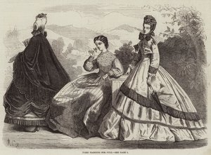 Paris Fashions for July by Frederic Theodore Lix