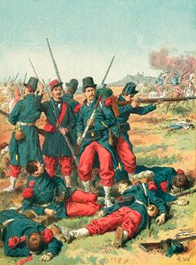 Sergeant Blandan by Frederic Theodore Lix