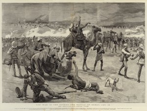 The War in the Soudan, the Battle of Gubat, 19 January by Frederic Villiers