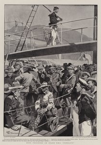 Boer Prisoners on Board HMS Penelope by Frederic de Haenen
