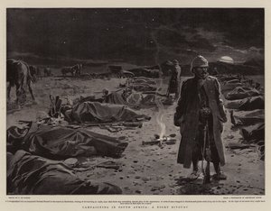 Campaigning in South Africa, A Night Bivouac