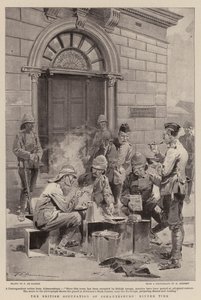 The British Occupation of Johannesburg, Dinner Time by Frederic de Haenen