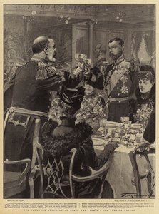 The Farewell Luncheon on Board the Ophir the Parting Pledge