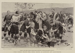 The First Wash for Five Days, a Luxury at Ladysmith by Frederic de Haenen