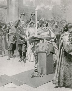 The Wedding of a Nobleman by Frederic de Haenen