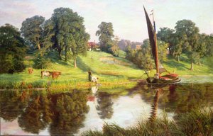 On The River by Frederick Bacon Barwell