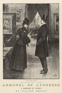 Armorel of Lyonesse, A Romance of To-Day, by Walter Besant by Frederick Barnard
