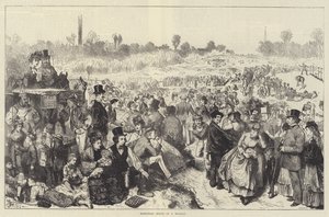 Hampstead Heath on a Holiday by Frederick Barnard