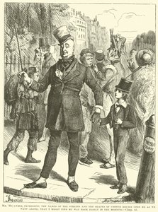 Mr Micawber by Frederick Barnard