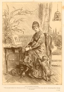 The Favourite Daughter by Frederick Barnard