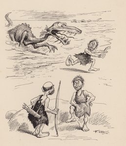 Our Antediluvian Ancestors by F Opper: Number Eighteen by Frederick Burr Opper