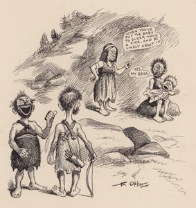 Our Antediluvian Ancestors: Number Ten by Frederick Burr Opper