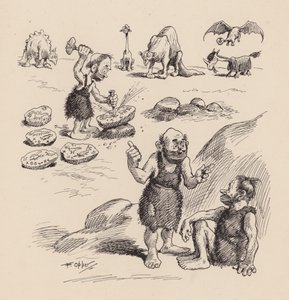 Our Antediluvian Ancestors: Number Thirty Five by Frederick Burr Opper