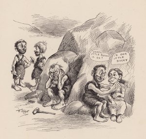 Our Antediluvian Ancestors by F Opper: Number Thirty One by Frederick Burr Opper