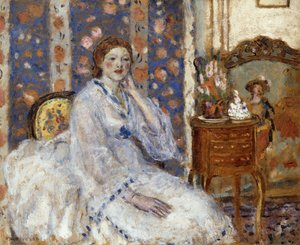 Woman Seated in an Armchair