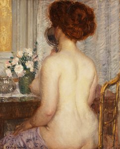 Woman at a Dressing Table