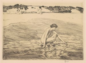 High Tide, Montauk by Frederick Childe Hassam