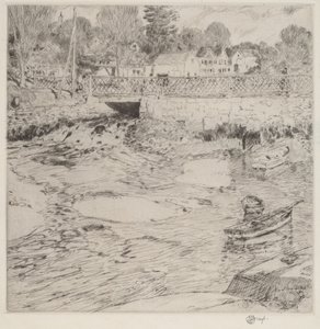 Old Lace, 1915 by Frederick Childe Hassam