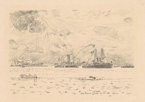 Return of the Fleet by Frederick Childe Hassam